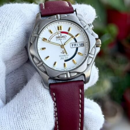 SEIKO Kintetic SQ 50 quartz SKJ01 Japan Mens