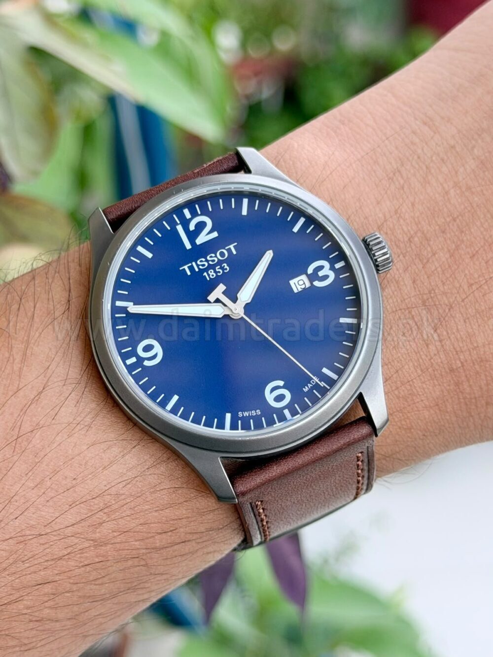 TISSOT Gent XL T116.410.37.047.00 Blue Dial Grey PVD 42mm Quartz Swiss Mens – photo 2