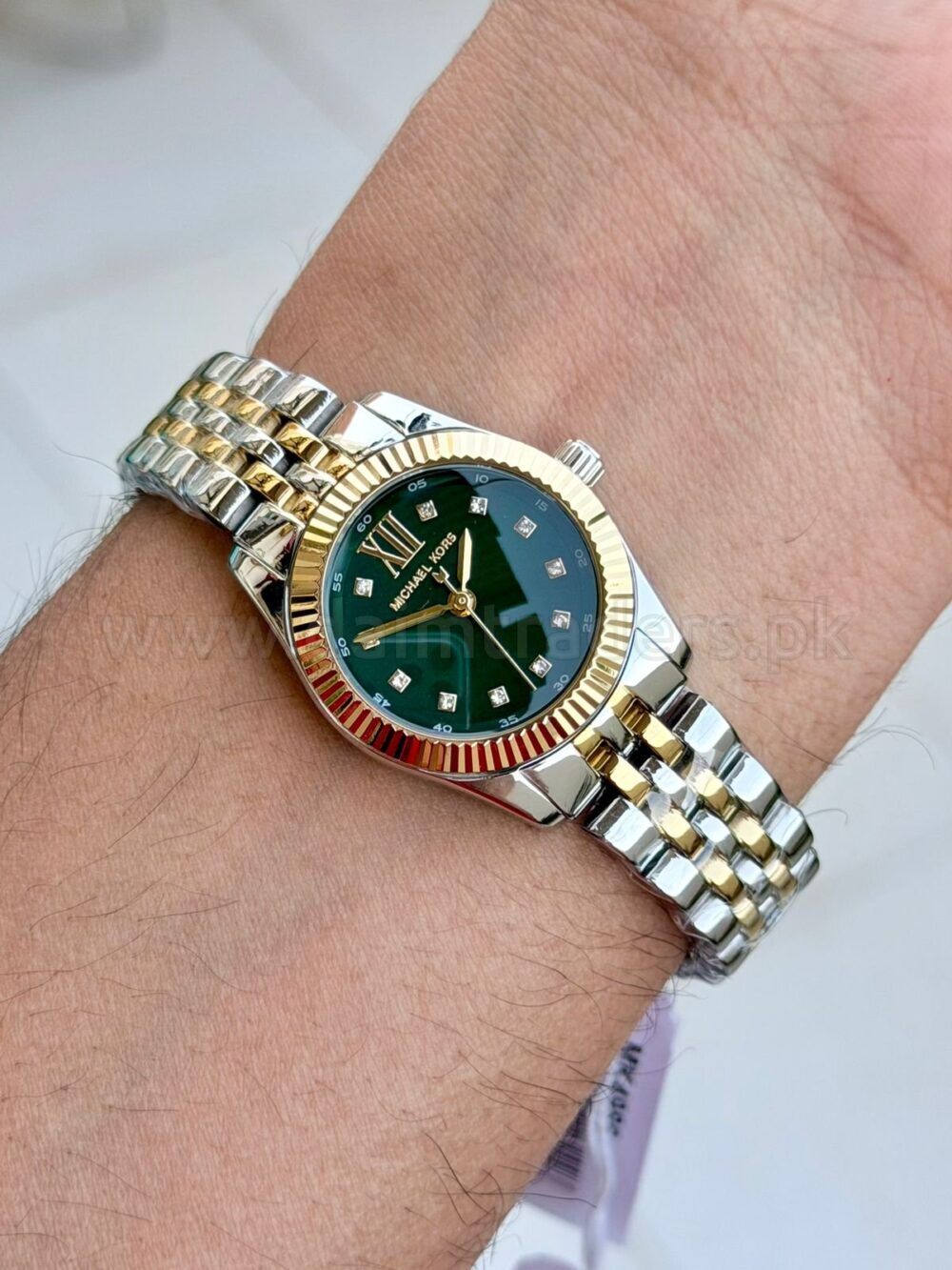 Michael Kors Lexington MK4986 Green Dial Two-Tone 32mm Quartz Ladies – photo 2