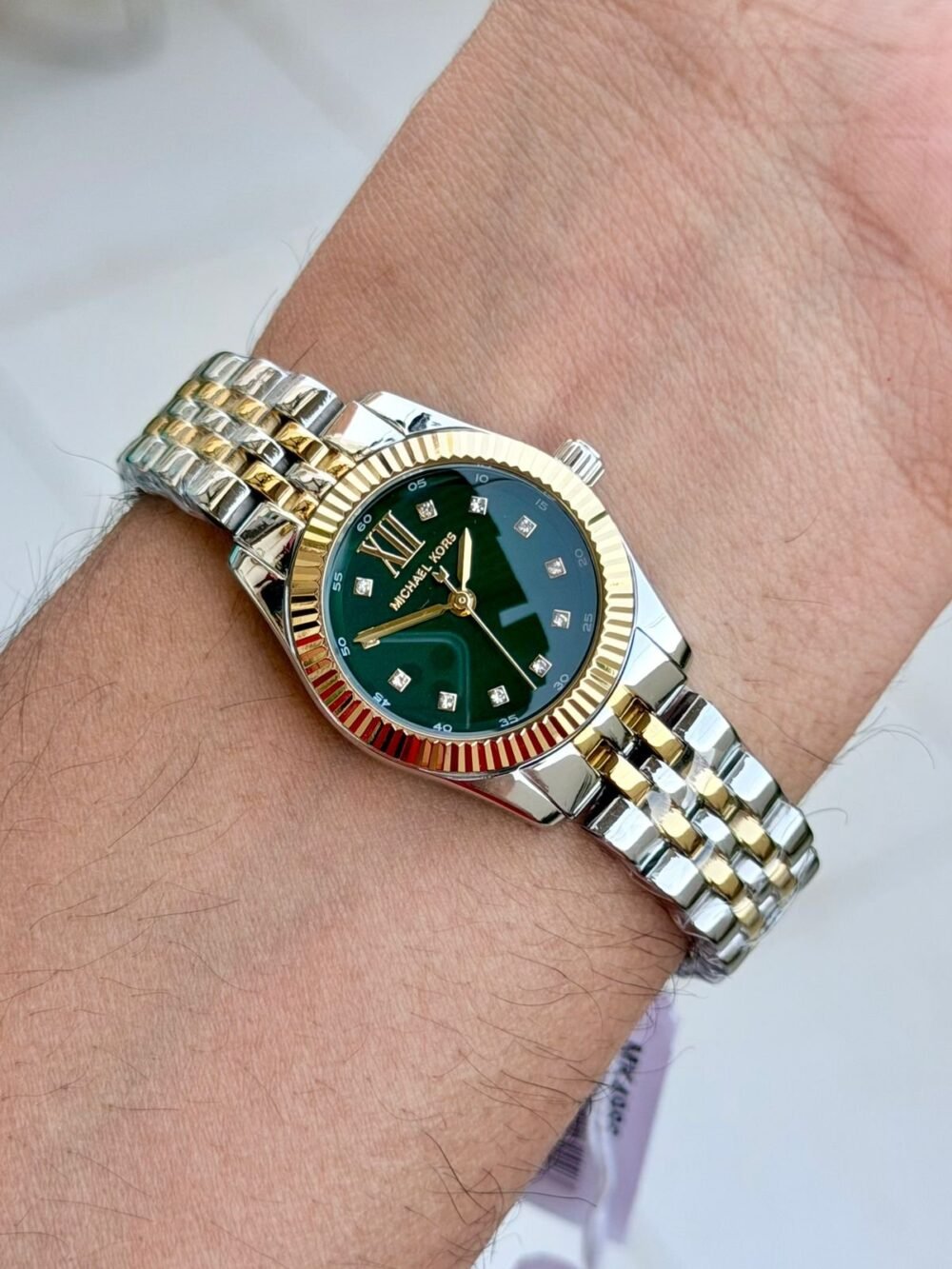 Michael Kors Lexington MK4986 Green Dial Two-Tone 32mm Quartz Ladies – photo 2