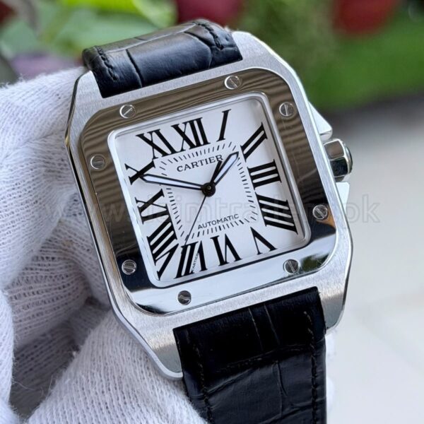 CARTIER Santos 100 XL 2656 Automatic Swiss Mens