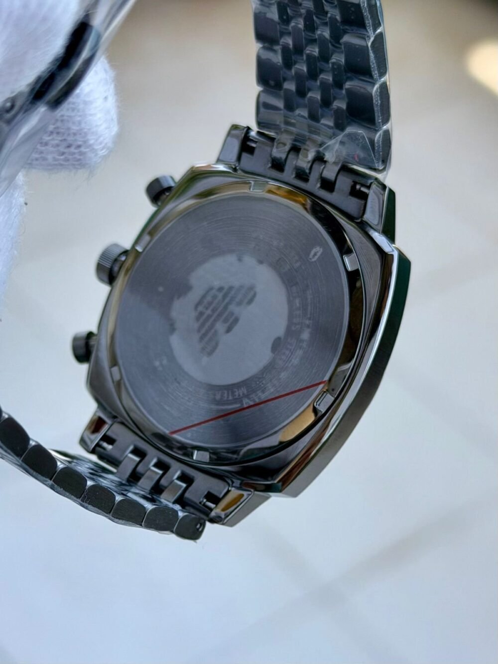 Emporio Armani Ruggero Chronograph AR11689 Green Dial Steel 40mm Quartz Mens – photo 2