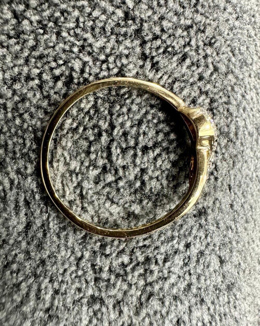 GOLD18k Ring 💍 Dubai Preloved 5x Diamond 💎 – photo 4