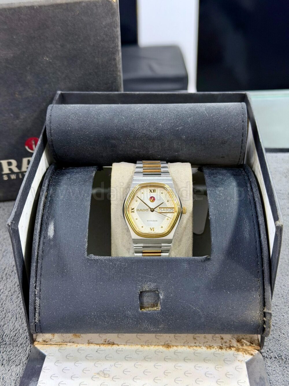 RADO Voyager 636.8020.2 Silver Dial Day-Date Two-Tone 36mm Automatic Swiss Mens – photo 4