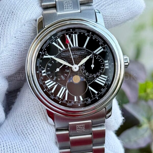 Frederique Constant Moonphase FC-270X3P4 Quartz Swiss Mens