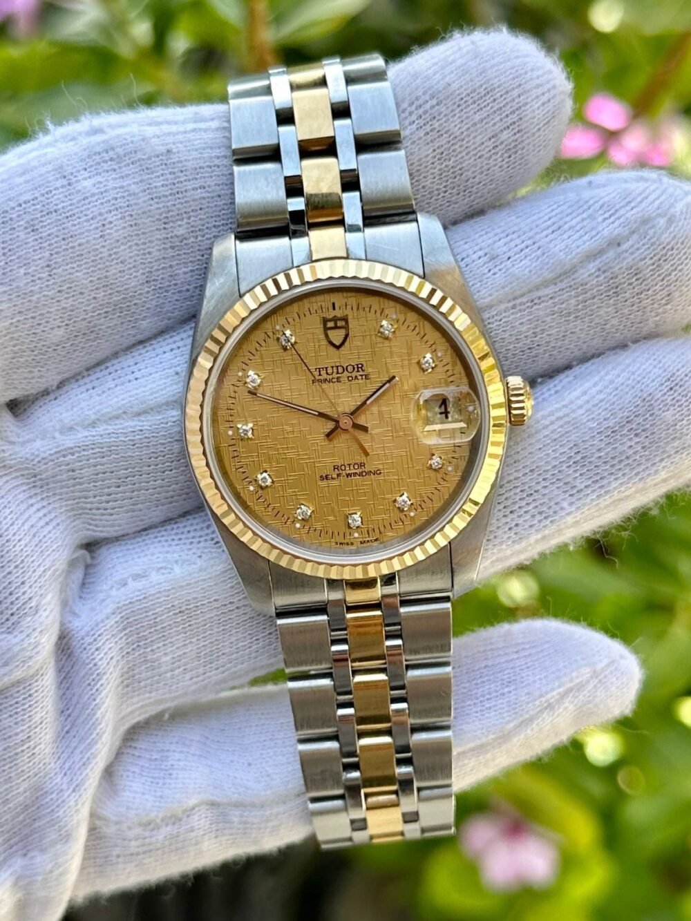 TUDOR Prince Date Swiss🇨🇭Mens74033