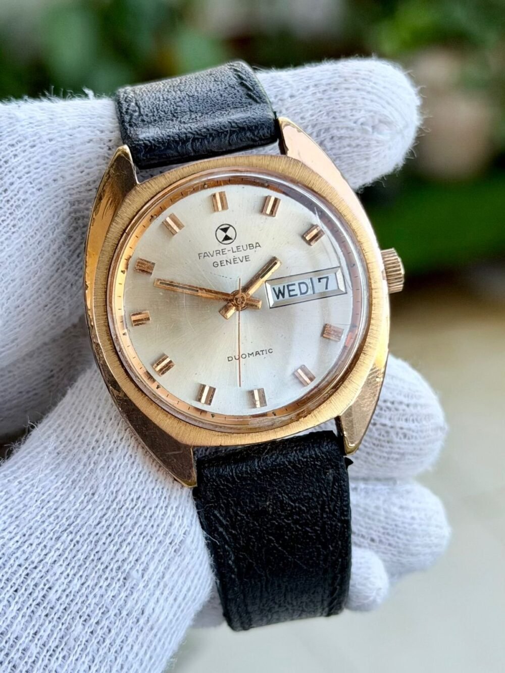 Favre Leuba Duomatic1970’s Swiss mens