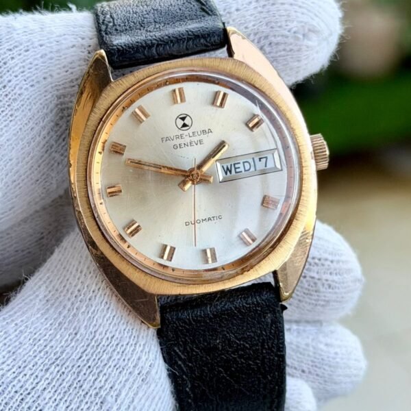 Favre Leuba Duomatic1970’s Swiss mens