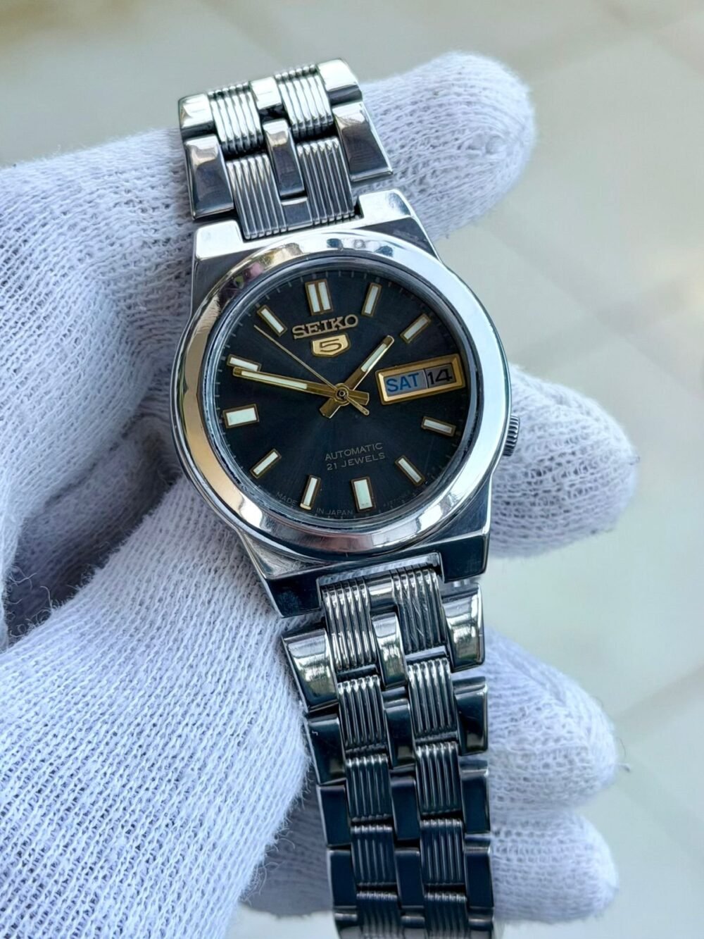SEIKO 5 Auto 7s26-01r0 Japan Mens