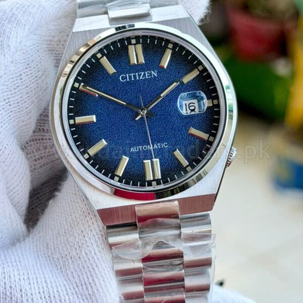 CITIZEN Tsuyosa NJ0151-88L Blue Dial Steel 40mm Automatic Japan Mens