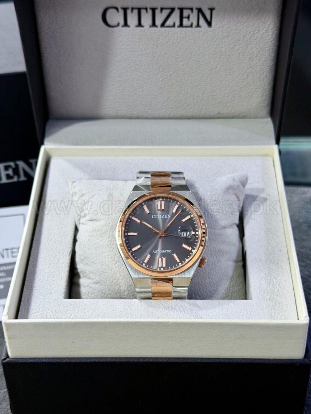 CITIZEN Tsuyosa NJ0154-80H Grey Dial Two-Tone 40mm Automatic Japan Mens – photo 4