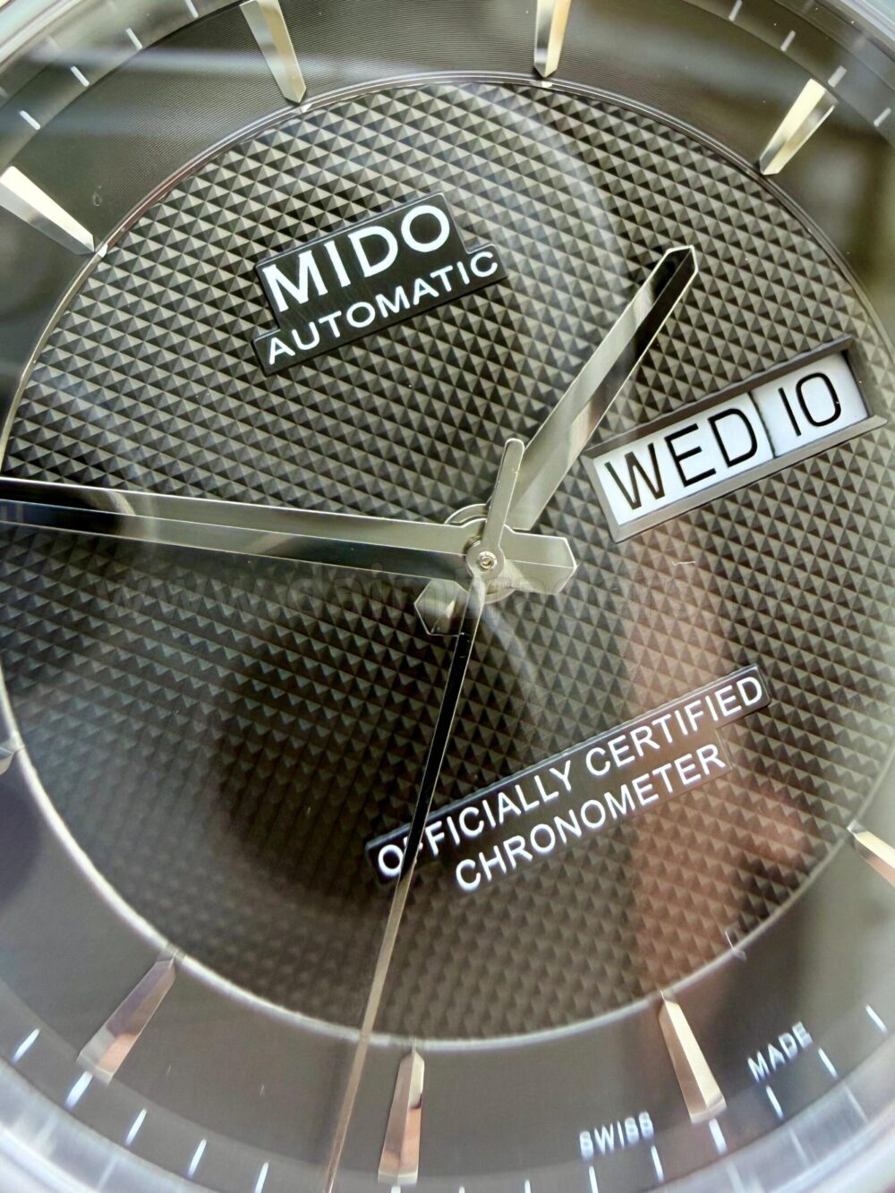MIDO Belluna Chronometer M0014311106192 Grey Dial Day-Date 40mm Automatic Swiss Mens – photo 3