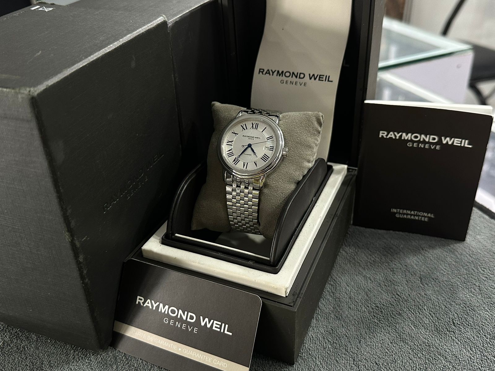 RAYMOND WEIL Maserato 2847 Swiss Mens Daim Traders