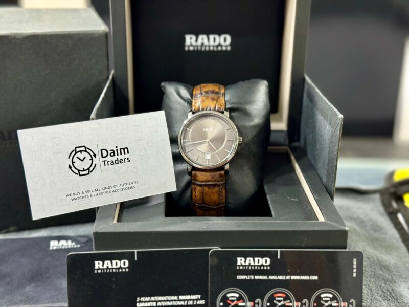 RADO DiaMaster Ceramica XL R14135306 Quartz Mens - Image 2
