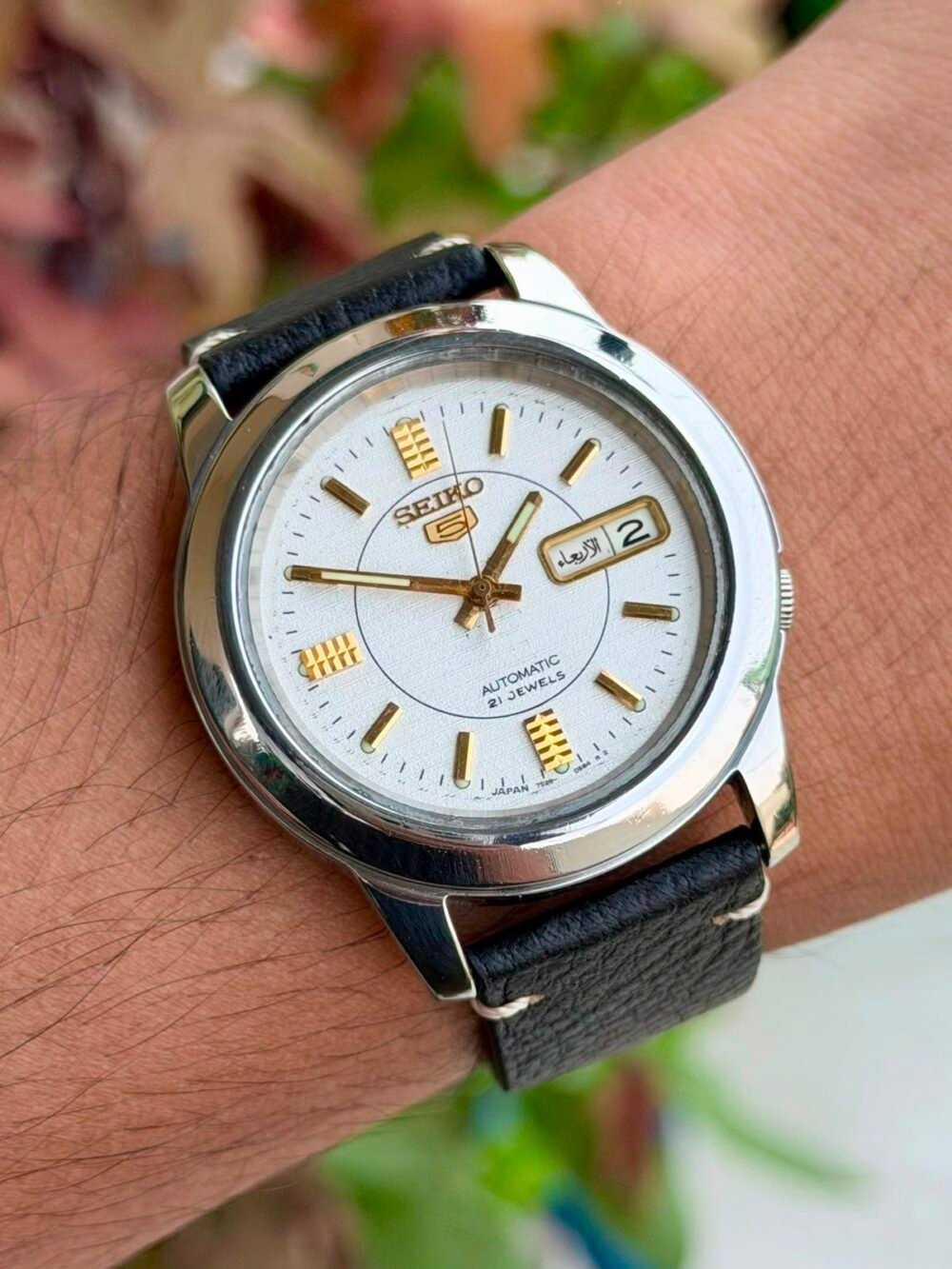 SEIKO 5 Jumbo SNKK07 Auto Mens Japan – photo 2