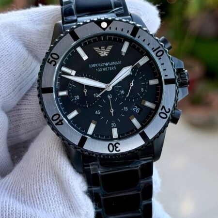 Emporio Armani Diver Quartz AR80050 Italy Mens