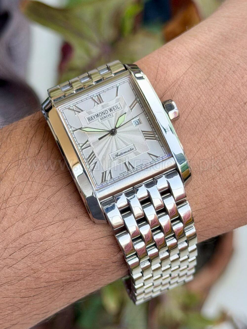 Raymond Weil Don Giovanni 2671 Silver Roman Dial Automatic Swiss Mens – photo 2