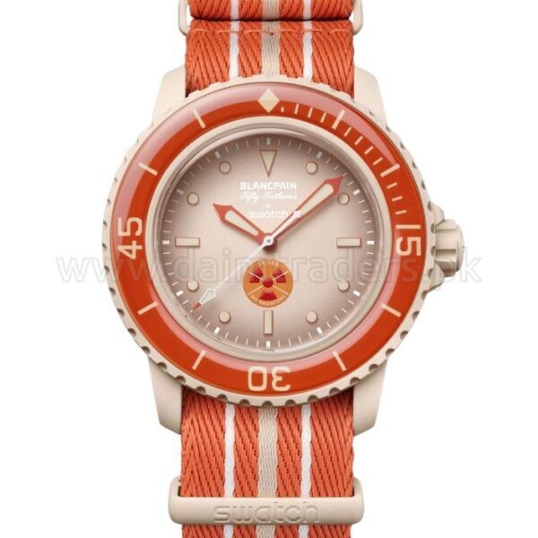Blancpain X Swatch Scuba Fifty Fathoms Arctic Ocean Swiss