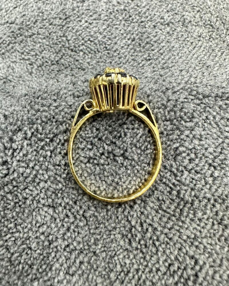 GOLD18k Ring 💍 Dubai Preloved 
1x Diamond 💎 - Image 4