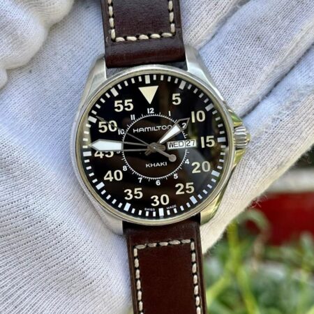HAMILTON Khaki Pilot Swiss H64611535 Mens Quartz