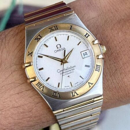 OMEGA Constellation 1202.30.00 Gold/Steel Auto Swiss Mens