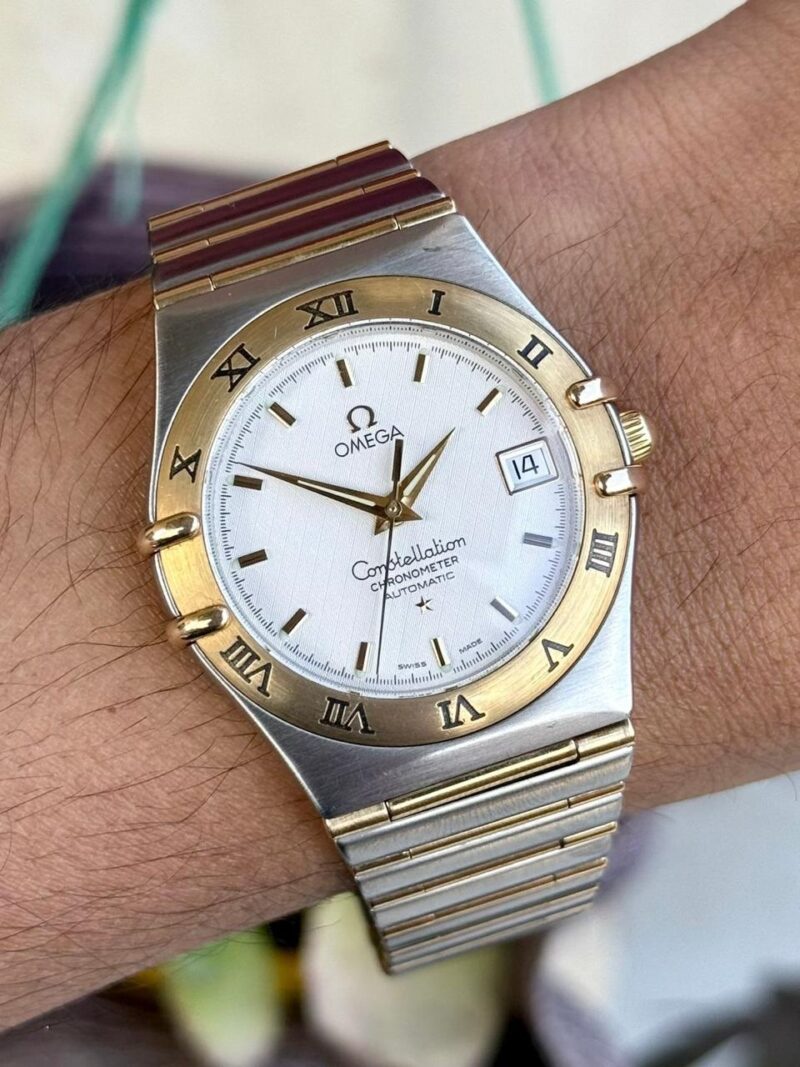 OMEGA Constellation 1202.30.00 Gold/Steel Auto Swiss Mens