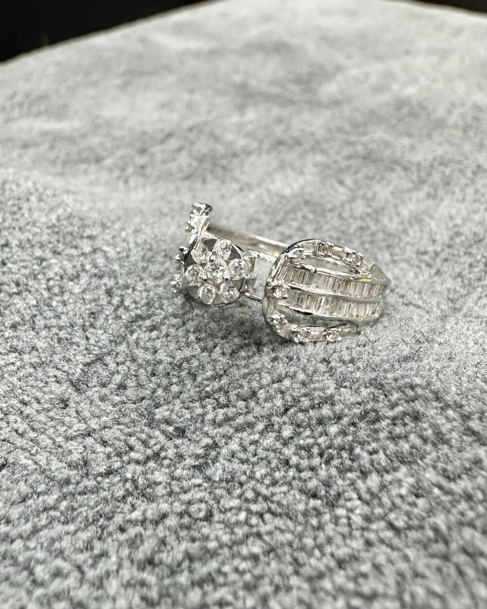 GOLD18k Ring 💍 Dubai Preloved 21x Rounded 0.22ct – photo 3
