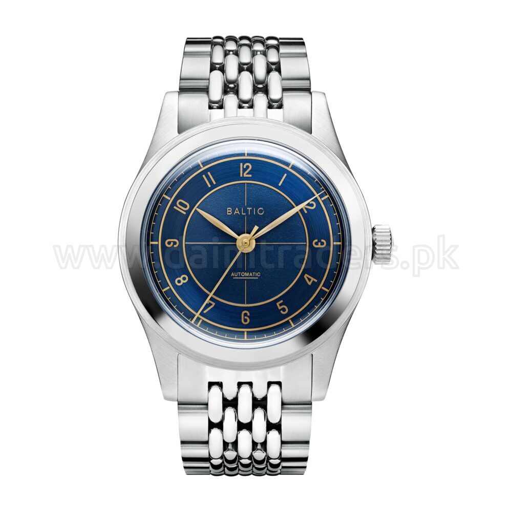 BALTIC HMS 002 HMS-002-BLUE-GILT Blue Dial Automatic French Mens