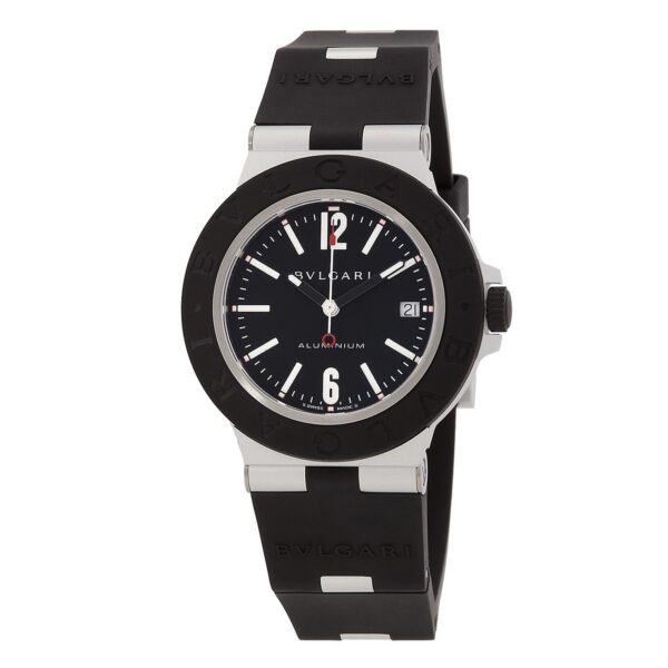 BULGARI Aluminium 103445 Black Dial 40mm Automatic Swiss Mens