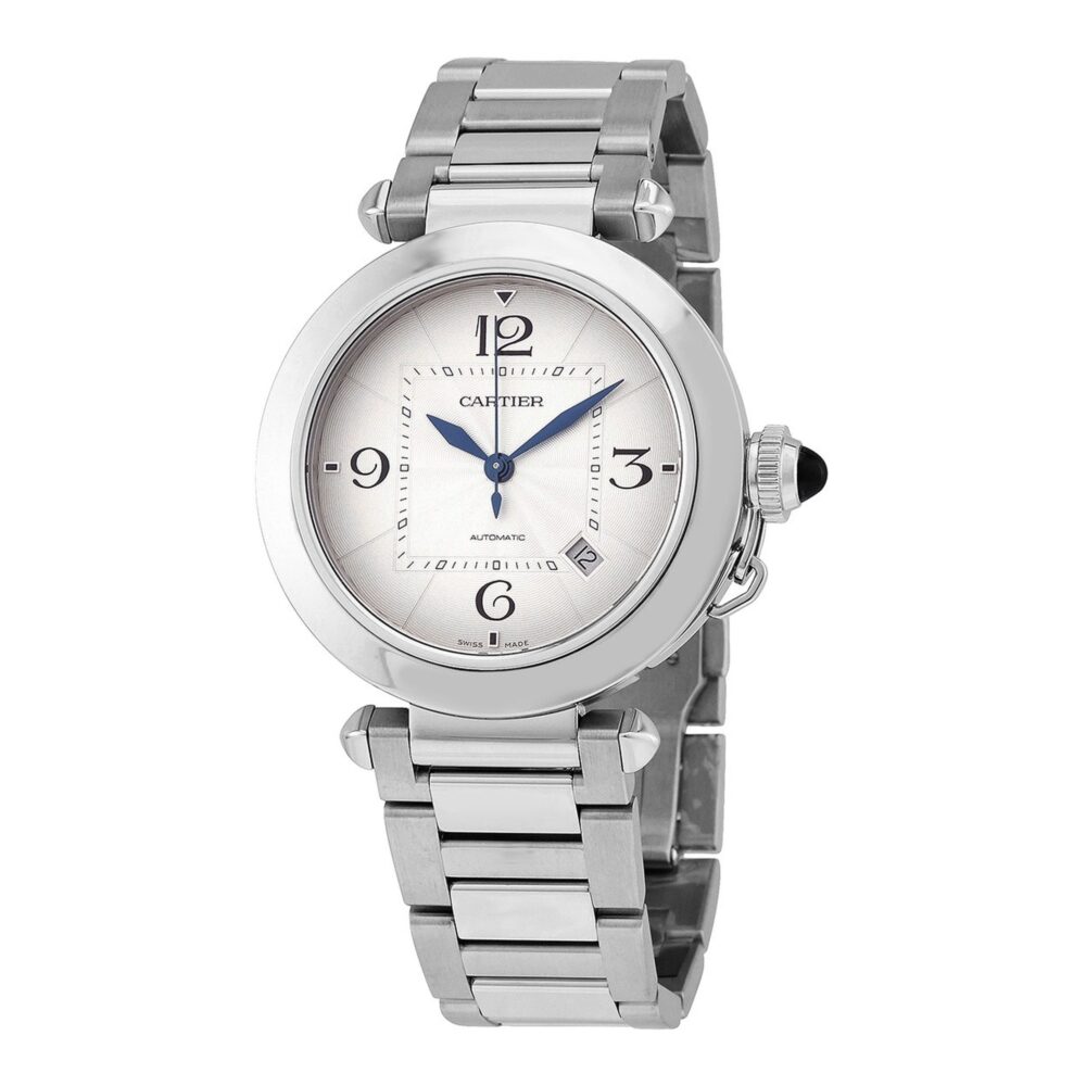 CARTIER Pasha de Cartier WSPA0009 Silver Dial 41mm Automatic Swiss Mens