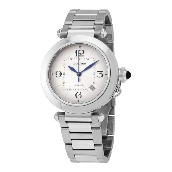 CARTIER Pasha de Cartier WSPA0009 Silver Dial 41mm Automatic Swiss Mens