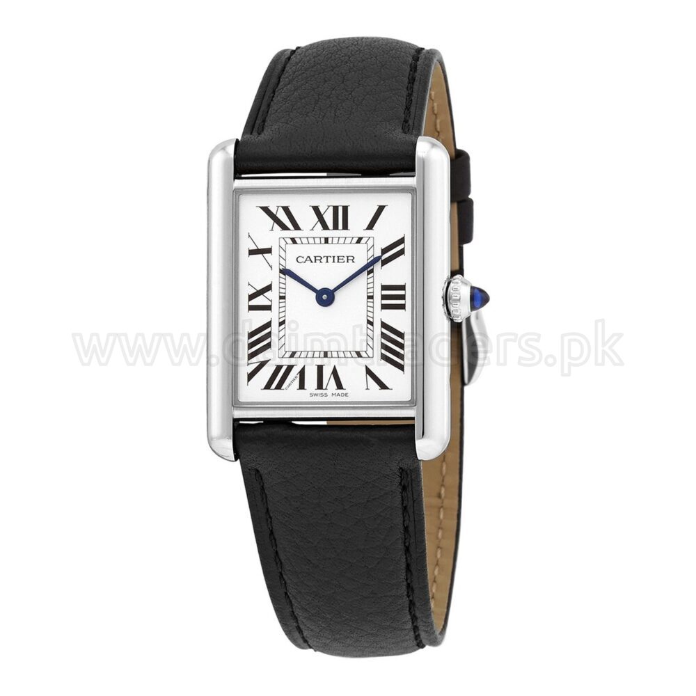 CARTIER Tank Must WSTA0041 Silver Dial Quartz Swiss Unisex