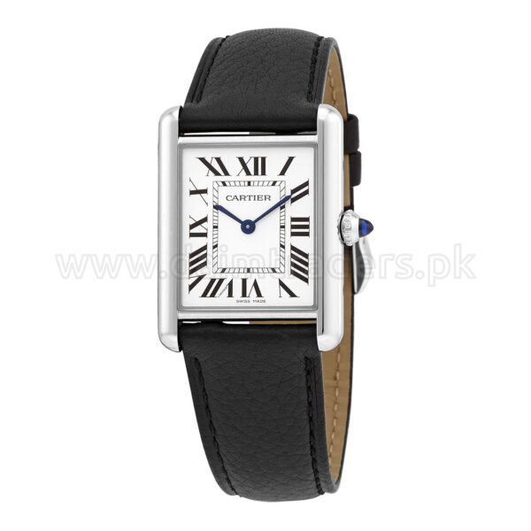 CARTIER Tank Must WSTA0041 Silver Dial Quartz Swiss Unisex