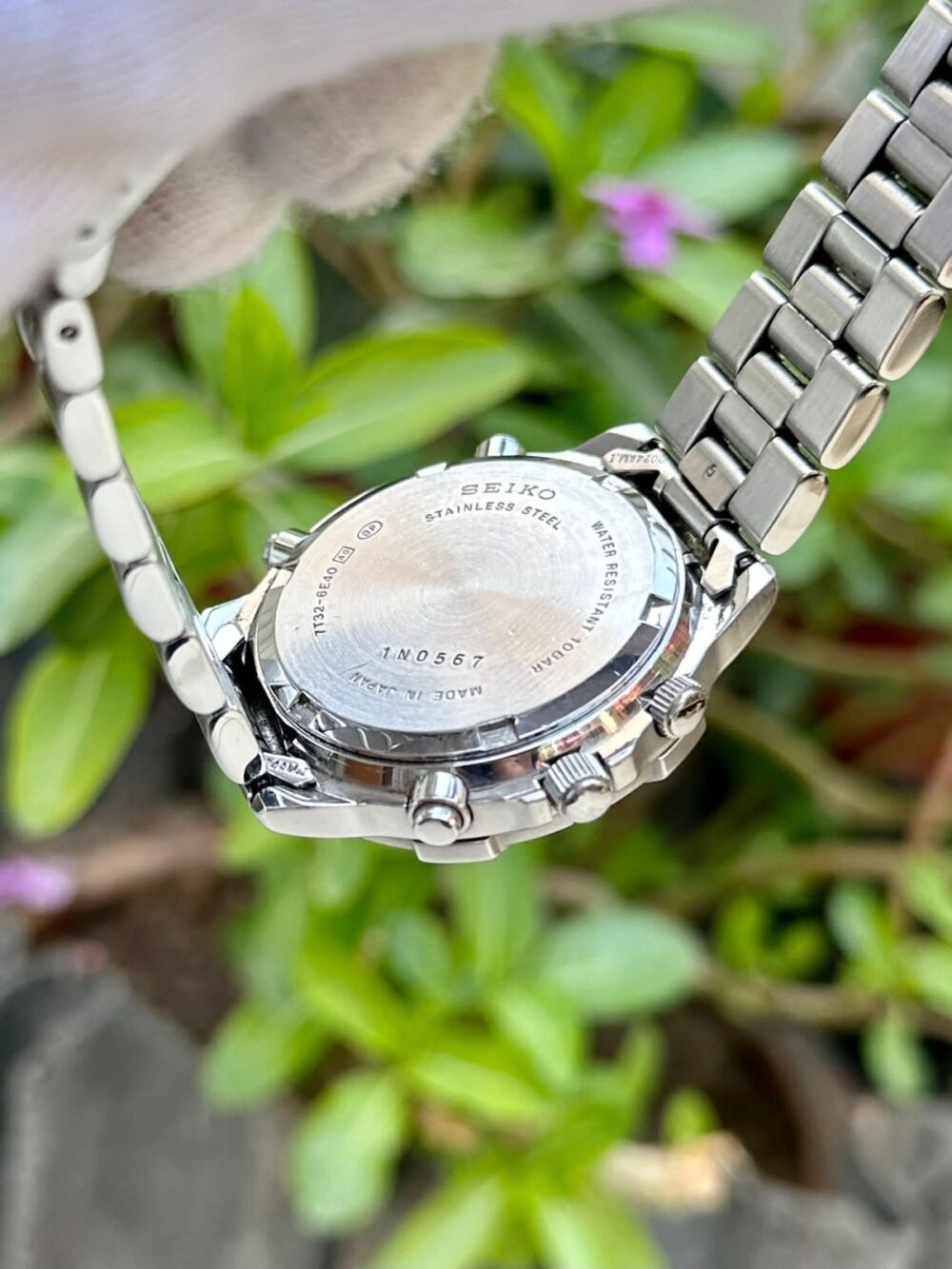 SEIKO Vintage Chronograph Alarm 7T32-6E40 Quartz Japan Mens – photo 4