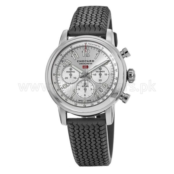 CHOPARD Mille Miglia Classic Chronograph 168589-3001 Silver Dial Automatic Swiss Mens
