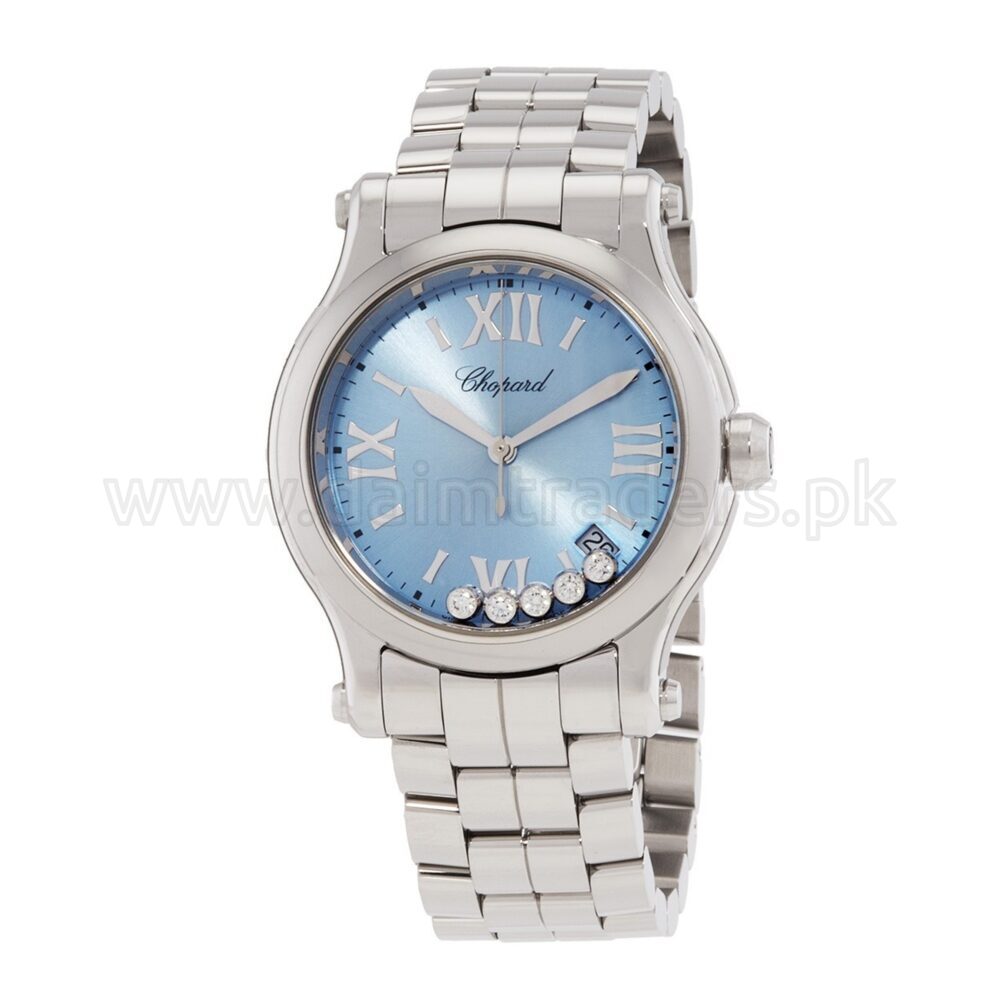 CHOPARD Happy Sport 278582-3008 Blue Dial Quartz Swiss Ladies