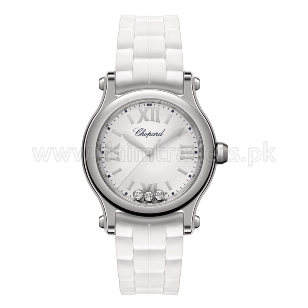 CHOPARD Happy Sport 278590-3001 White Dial Quartz Swiss Ladies