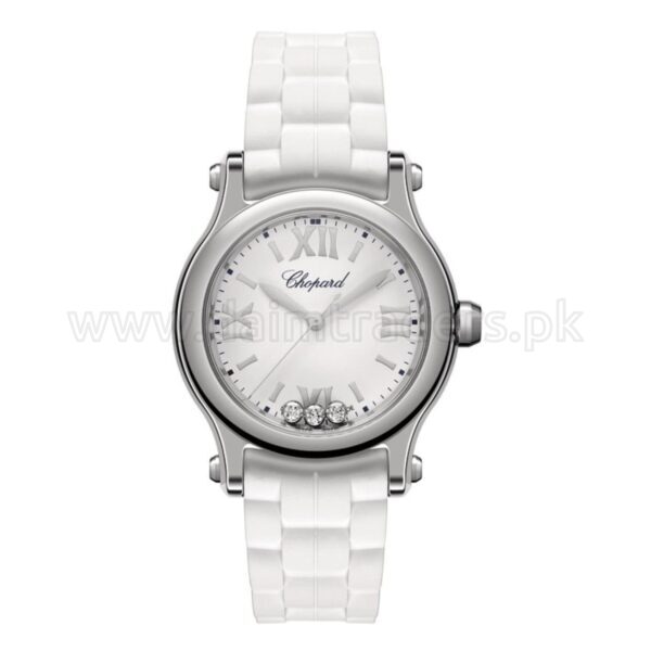 CHOPARD Happy Sport 278590-3001 White Dial Quartz Swiss Ladies