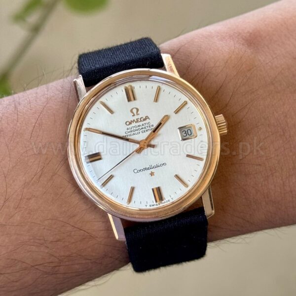 OMEGA Constellation 168.018 Rose Golden Swiss