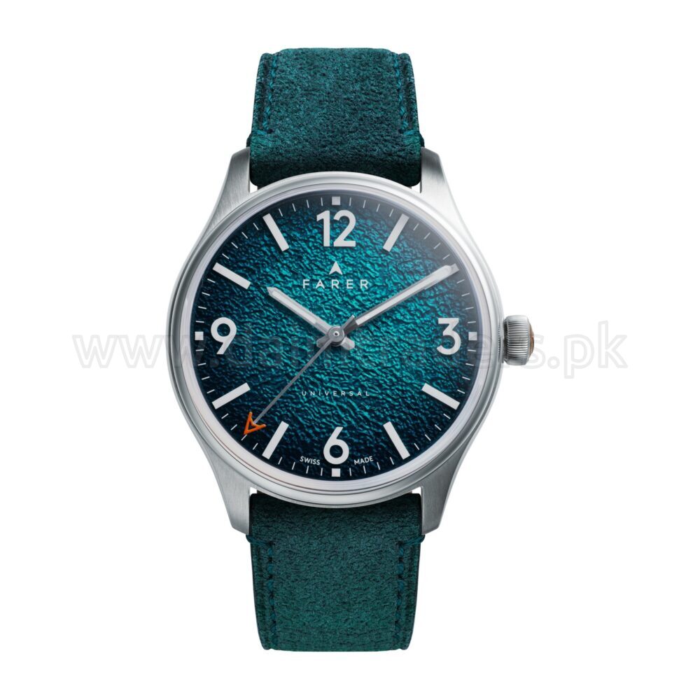 FARER Cross II W-CRO-SGS Teal Dial Automatic Swiss Mens