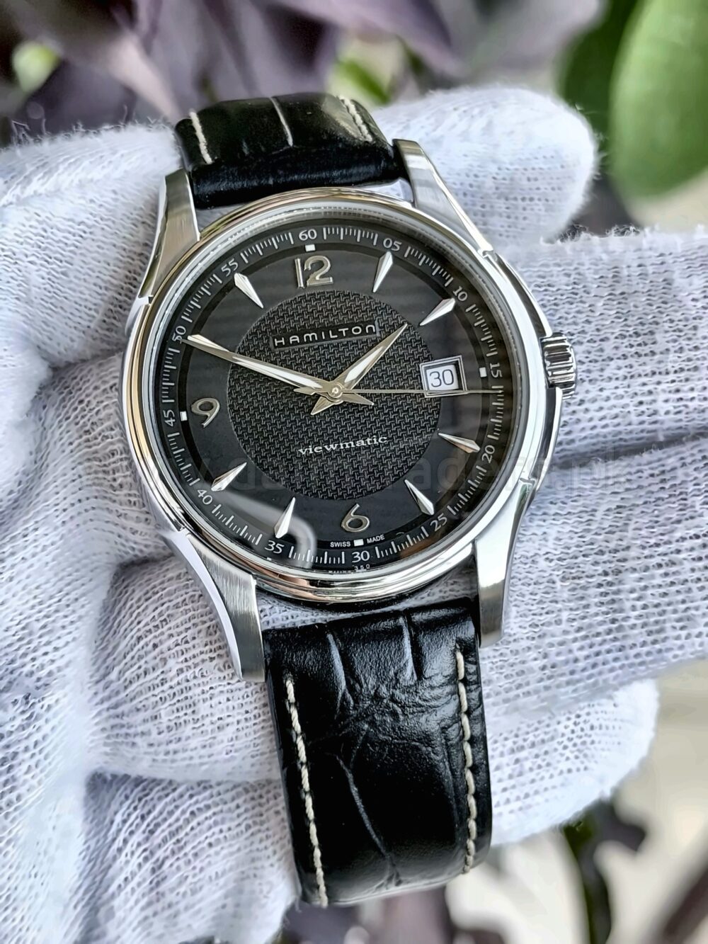 Hamilton Jazzmaster Viewmatic H32515535 Black Dial 40mm Automatic Swiss Mens
