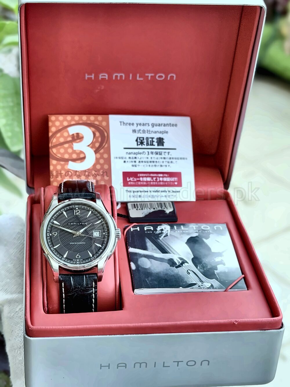Hamilton Jazzmaster Viewmatic H32515535 Black Dial 40mm Automatic Swiss Mens – photo 2