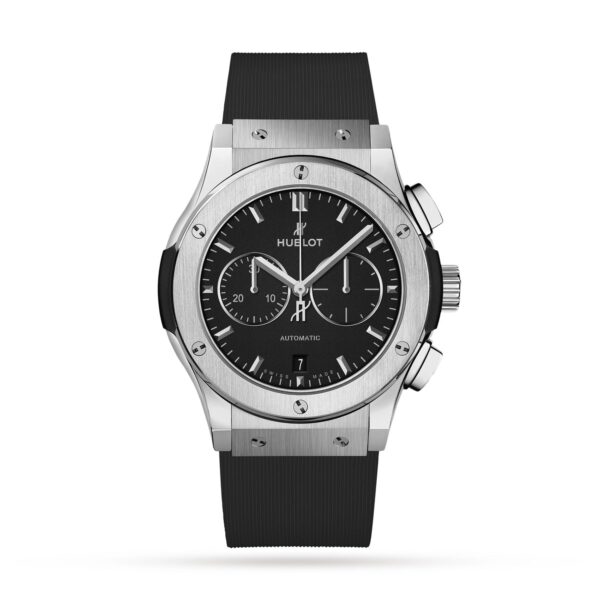 HUBLOT Classic Fusion Chronograph 541.NX.1171.RX Black Dial 42mm Automatic Swiss Mens