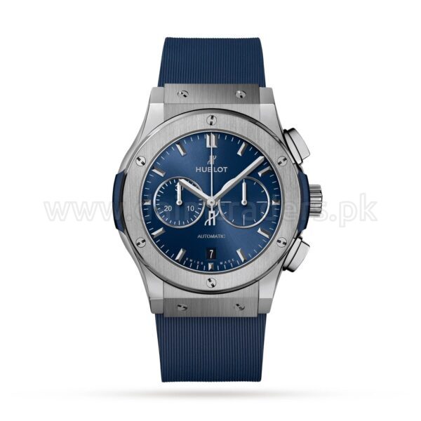 HUBLOT Classic Fusion Chronograph 541.NX.7170.RX Blue Dial 42mm Automatic Swiss Mens