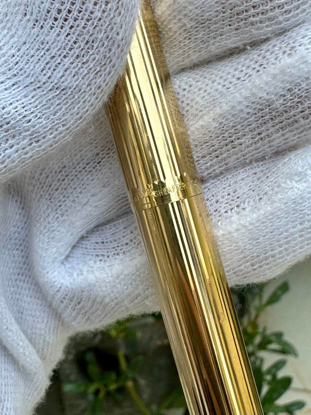 Sheaffer 14k Nib Imperial 797 Gold Plated Fountain Pen – photo 2