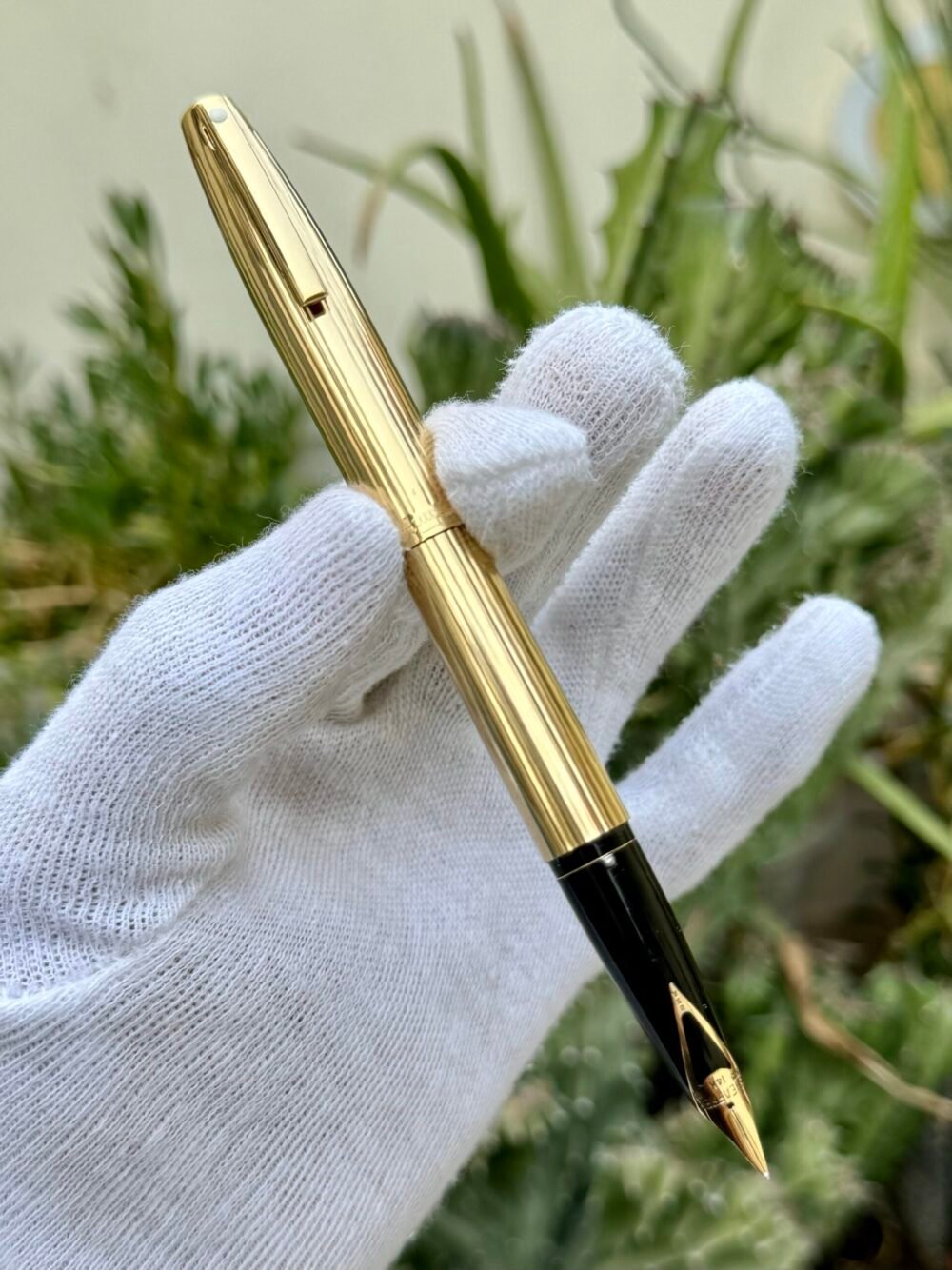 Sheaffer 14k Nib Imperial 797 Gold Plated Fountain Pen