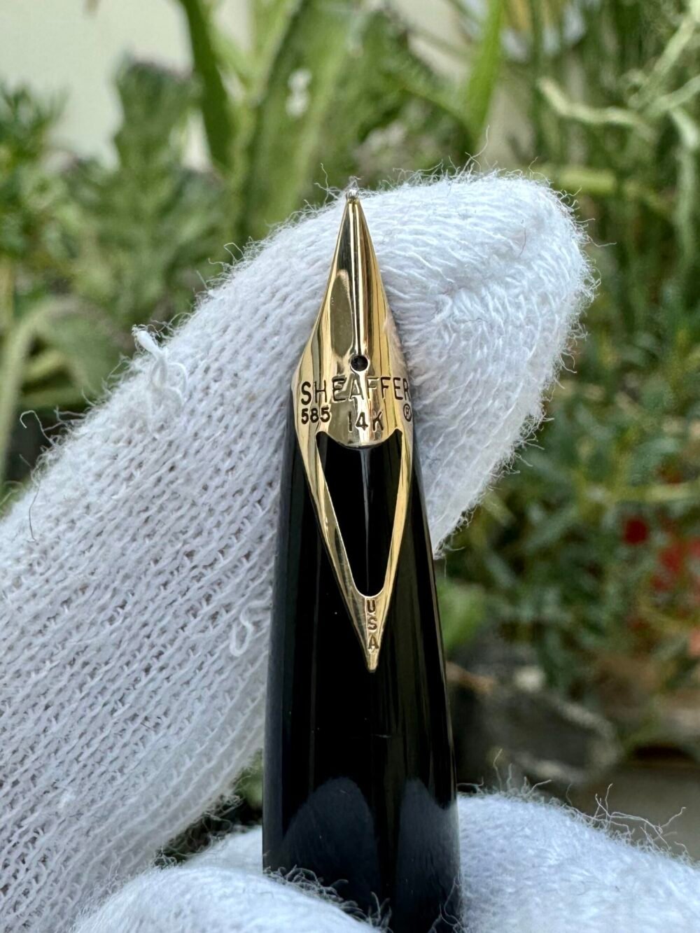 Sheaffer 14k Nib Imperial 797 Gold Plated Fountain Pen – photo 3