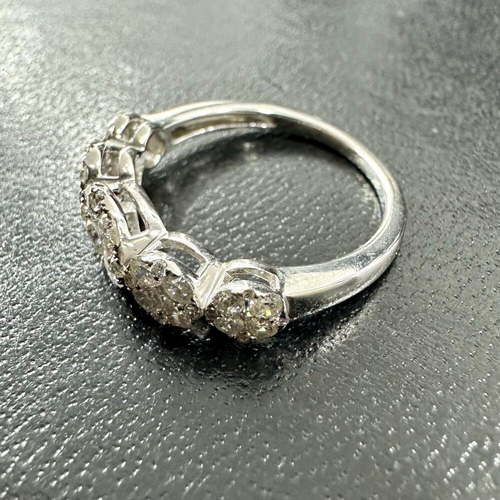 Gold18k 44x Diamond Ring – photo 2