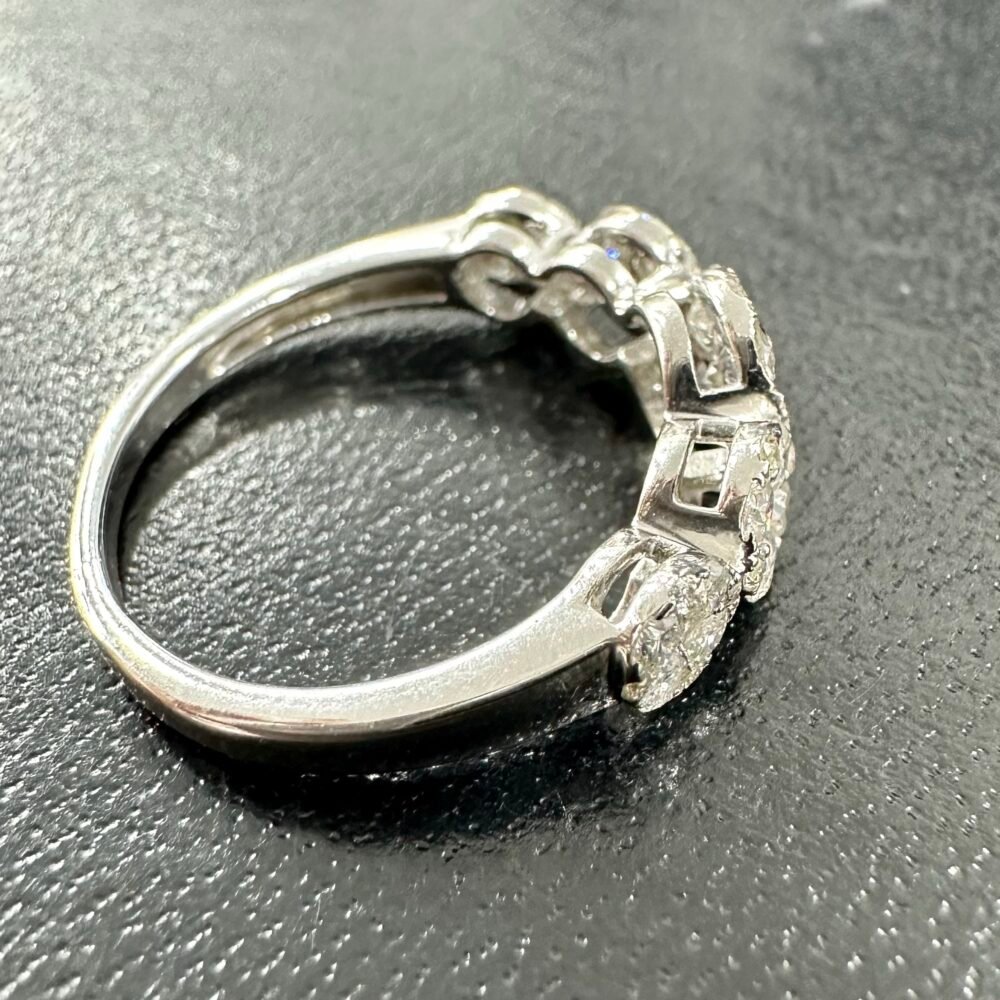 Gold18k 44x Diamond Ring – photo 4