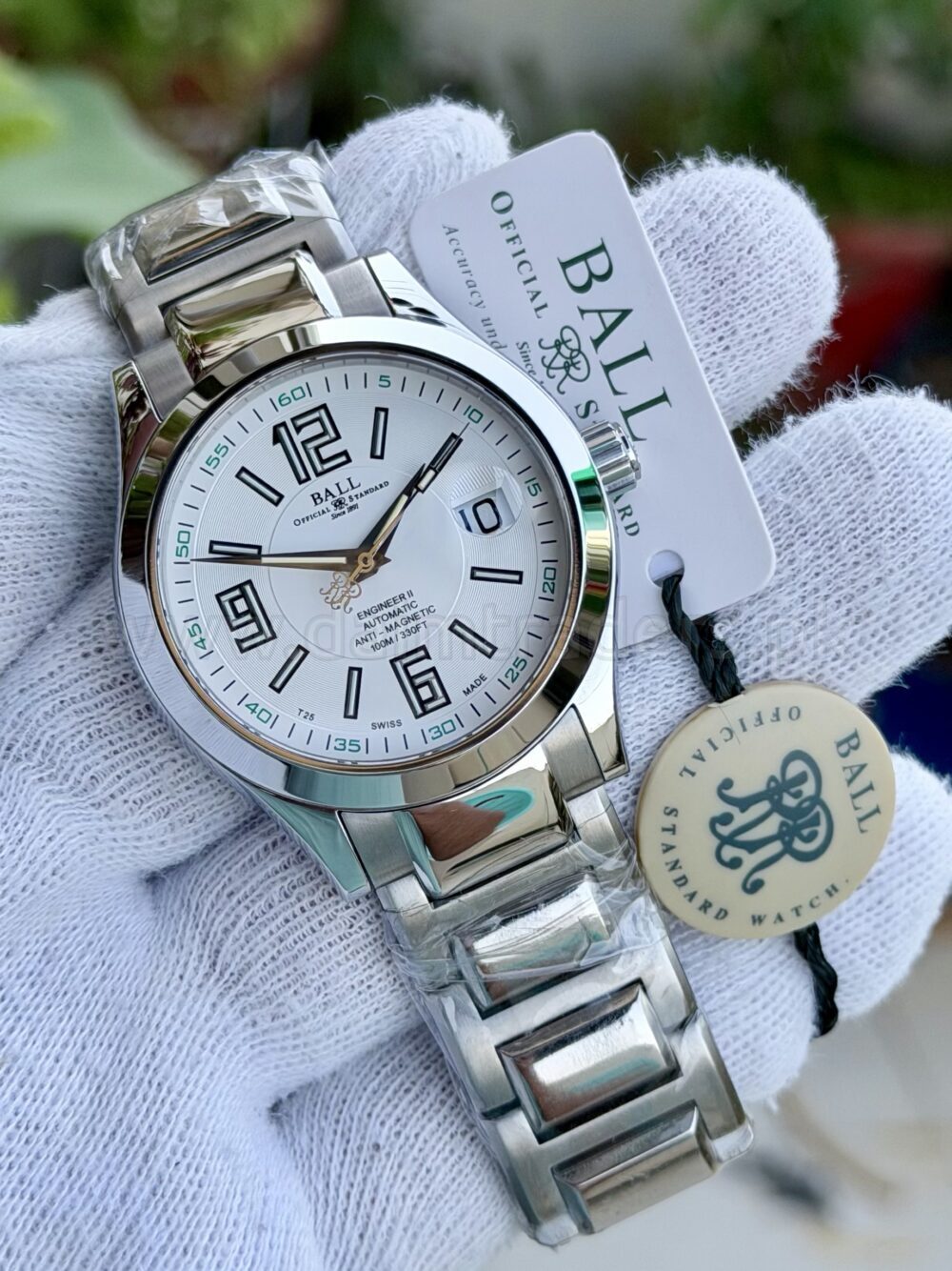BALL Engineer II Arabic NM1020C White Dial Automatic Swiss Mens – photo 2